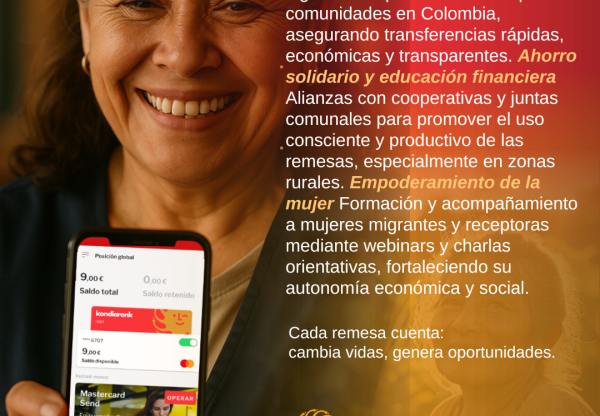 Imagen de cabecera de Capital Puente para activar masivamente la primera App Financiera Integral y Cooperativa de la Comunidad Migrante y lanzar el servicio de Remesa Digna