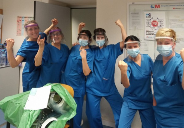 Imatge de capçalera de Ayúdanos a fabricar 20.000 máscaras de protección para personal sanitario